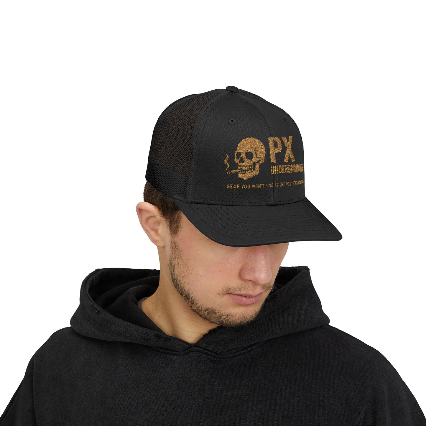 PX underground Snapback Cap - Edgy Style, Perfect for Festivals, Gifts for Him, Streetwear, Trendy Fashion Accessory