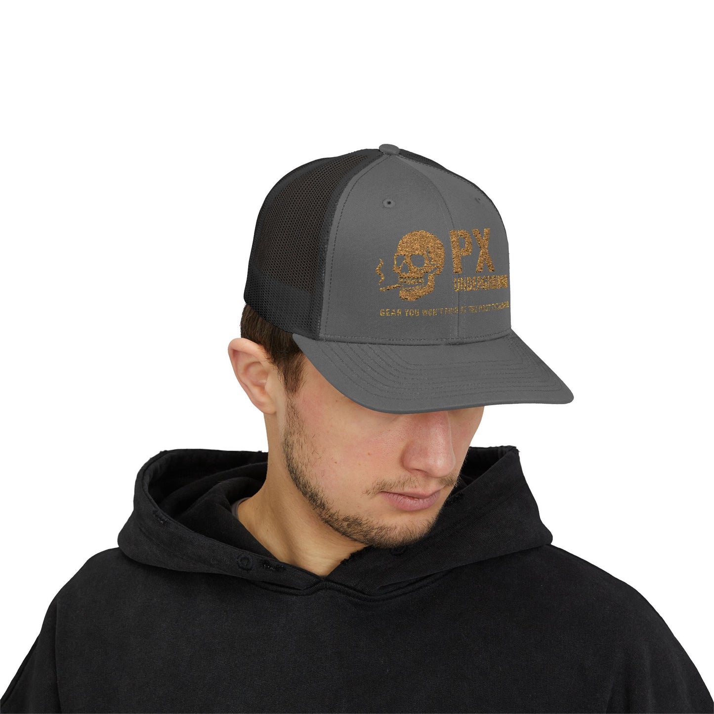 PX underground Snapback Cap - Edgy Style, Perfect for Festivals, Gifts for Him, Streetwear, Trendy Fashion Accessory