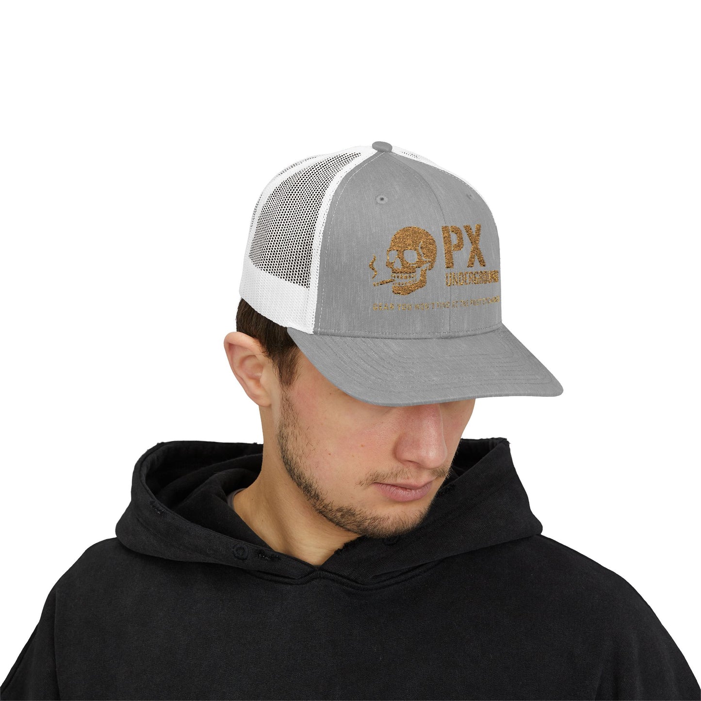 PX underground Snapback Cap - Edgy Style, Perfect for Festivals, Gifts for Him, Streetwear, Trendy Fashion Accessory