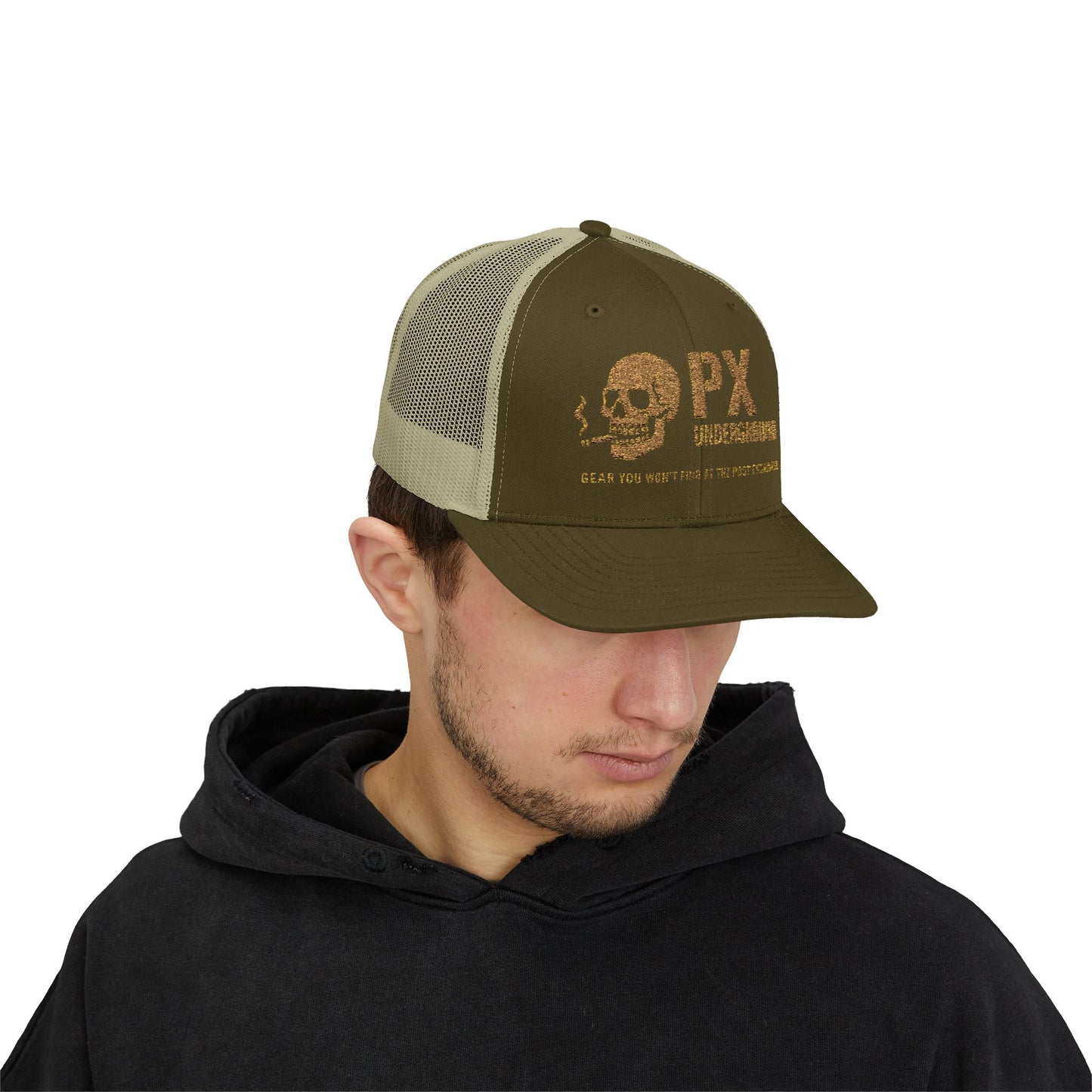 PX underground Snapback Cap - Edgy Style, Perfect for Festivals, Gifts for Him, Streetwear, Trendy Fashion Accessory