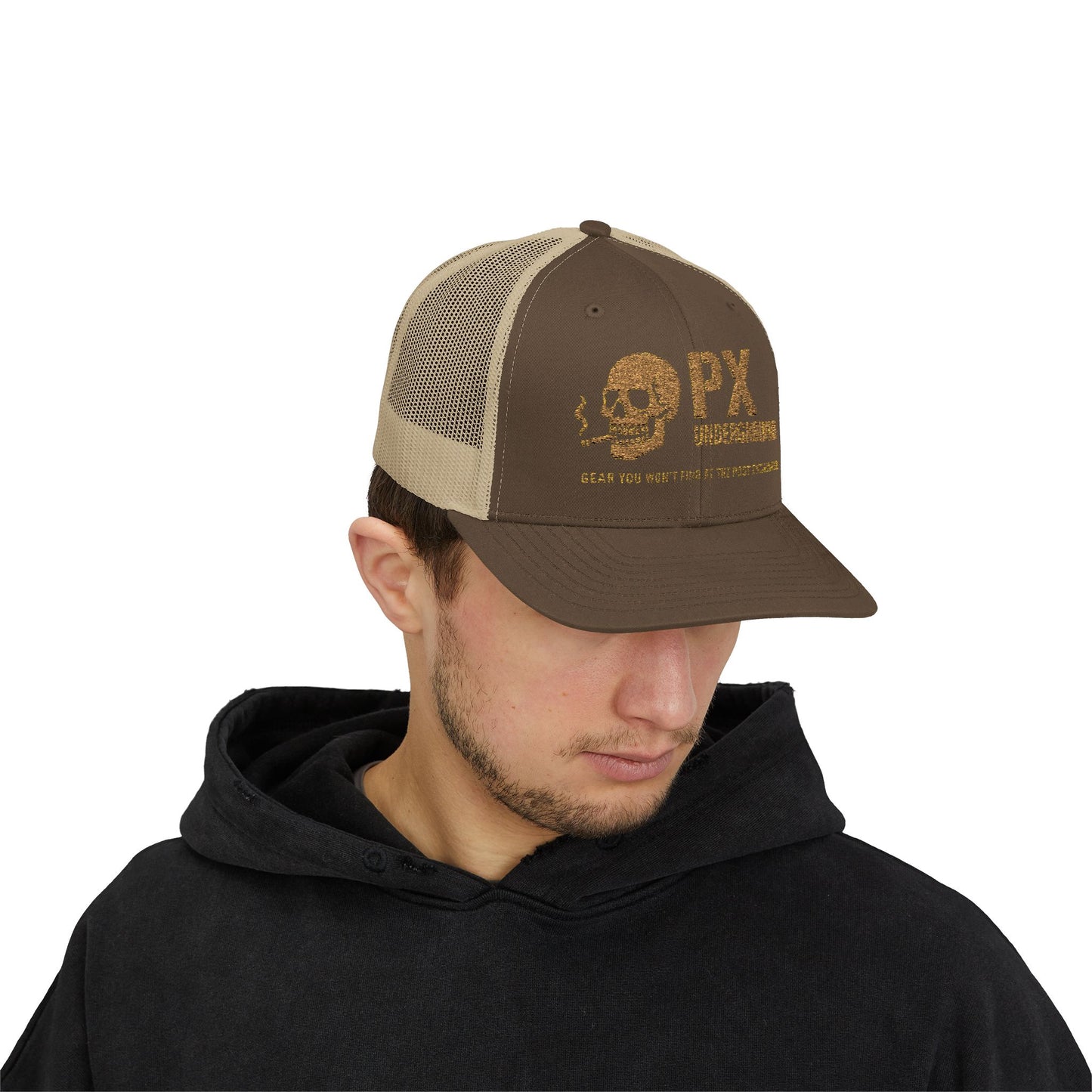 PX underground Snapback Cap - Edgy Style, Perfect for Festivals, Gifts for Him, Streetwear, Trendy Fashion Accessory
