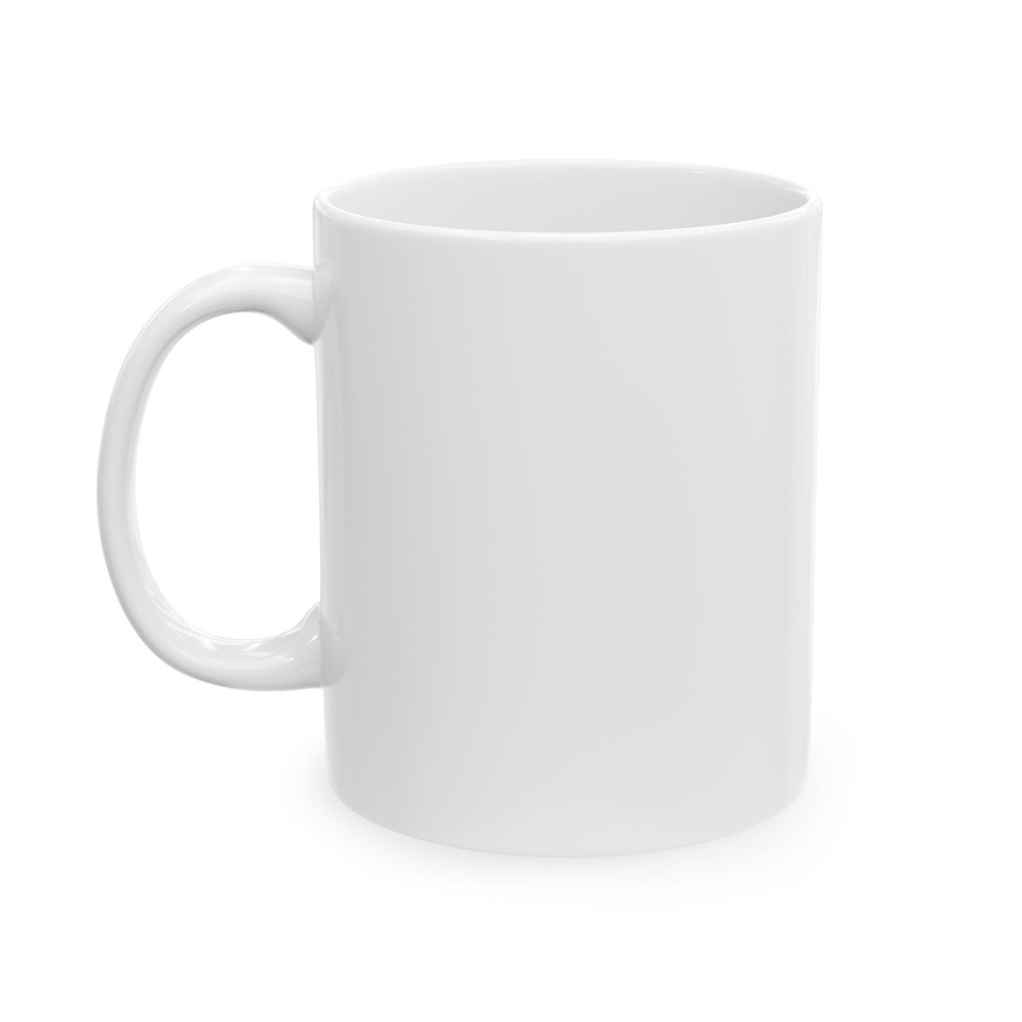Ceramic Mug — "Don't Talk To Me Before Coffee" Bold Gold Text Coffee Mug (11oz & 15oz)