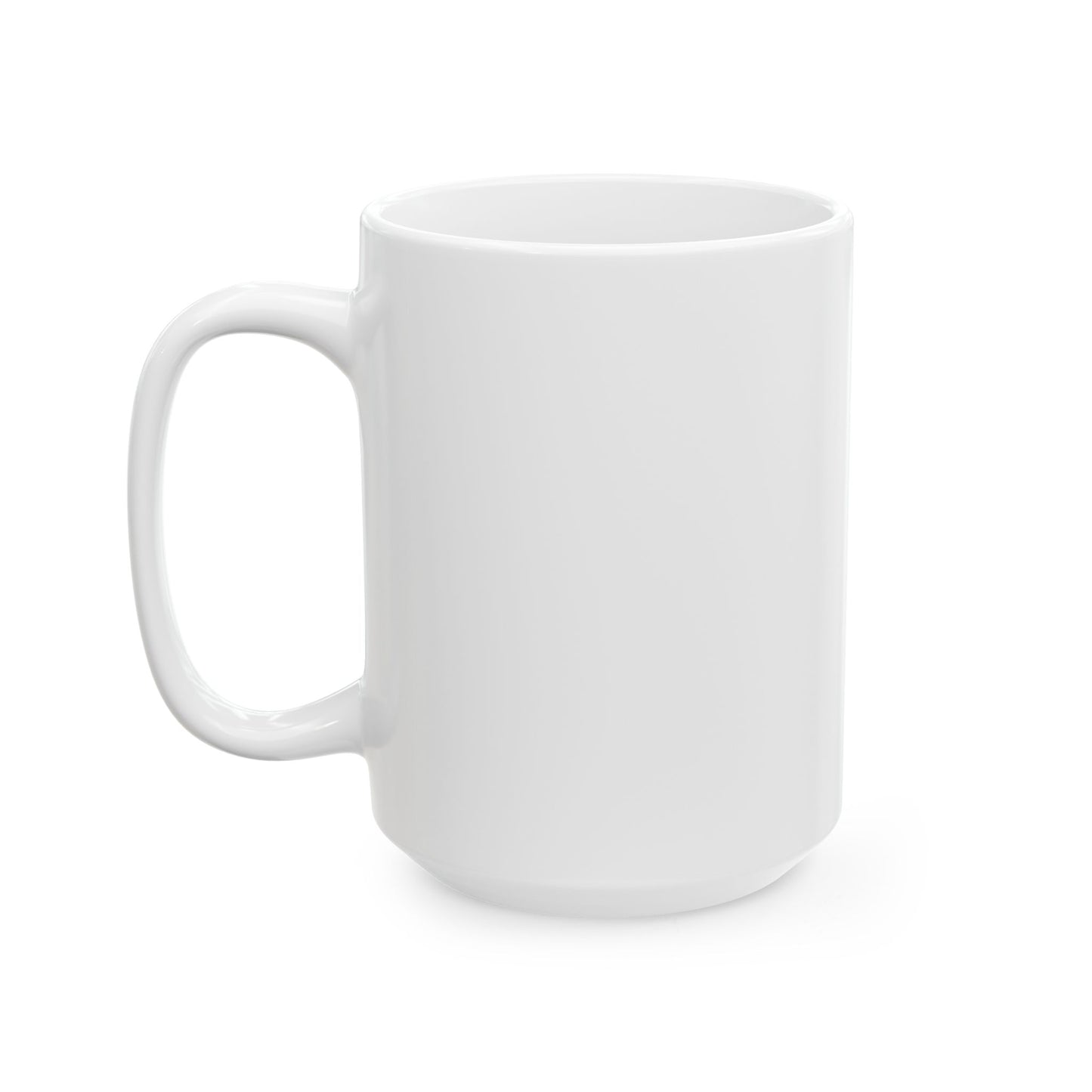 Ceramic Mug — "Don't Talk To Me Before Coffee" Bold Gold Text Coffee Mug (11oz & 15oz)