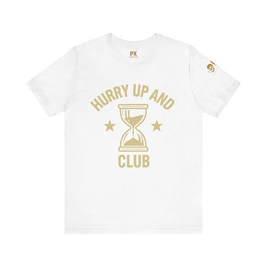 Hurry Up and Wait Club | Military Humor T-Shirt - PX Underground product mockup
