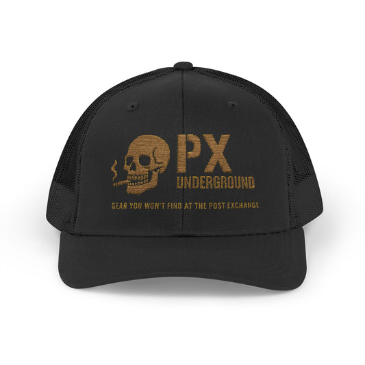 PX underground Snapback Cap - Edgy Style, Perfect for Festivals, Gifts for Him, Streetwear, Trendy Fashion Accessory