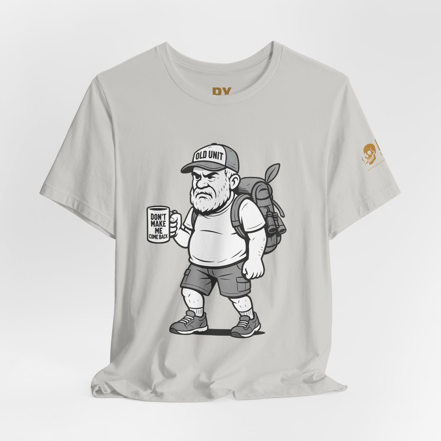 Retired… But Still Dangerous Tee — Veteran Retirement Humor Shirt